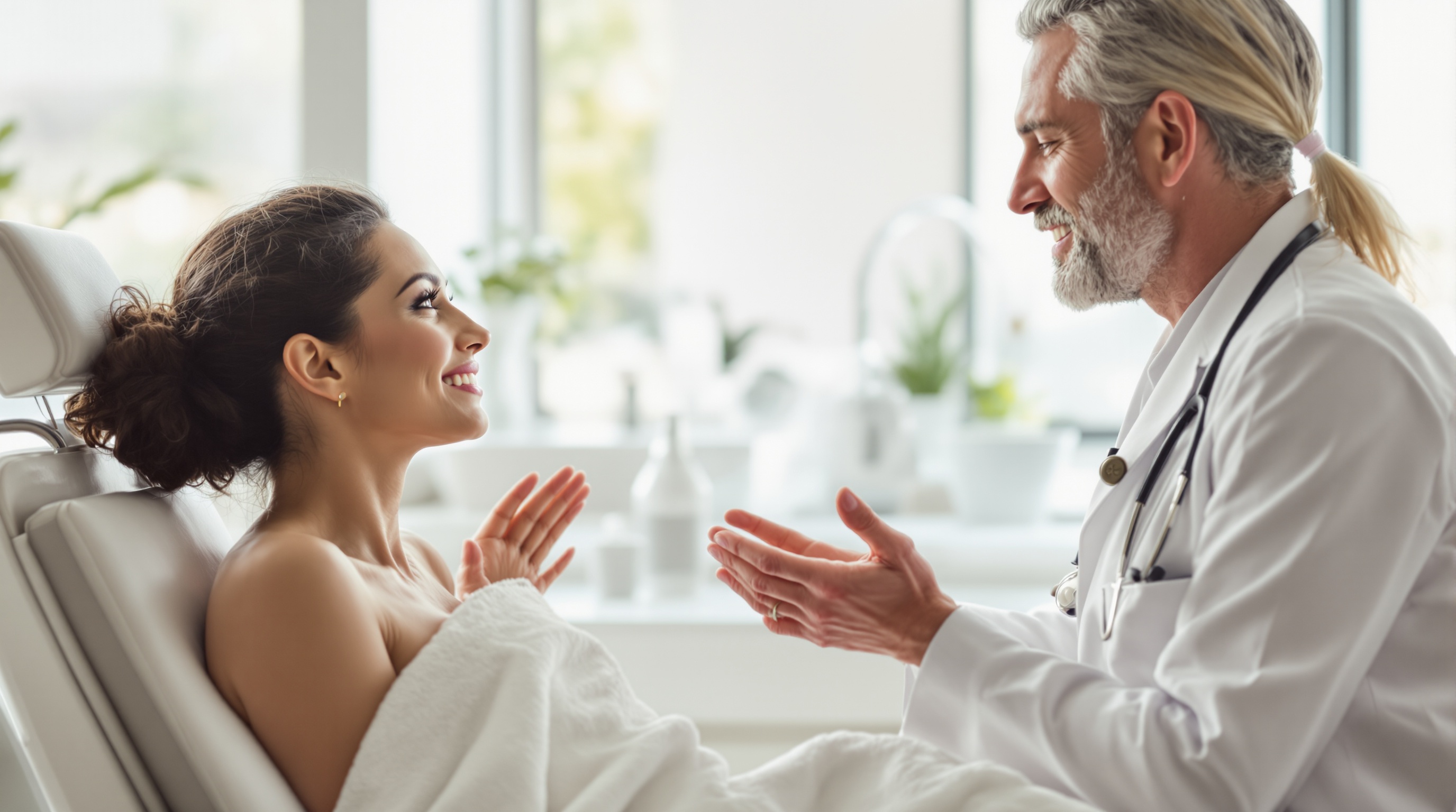 Reversing Decolletage Sun Damage With Laser for Sun Damaged Decolletage